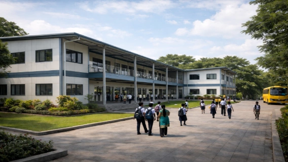 Prefabricated industrial building steel structure