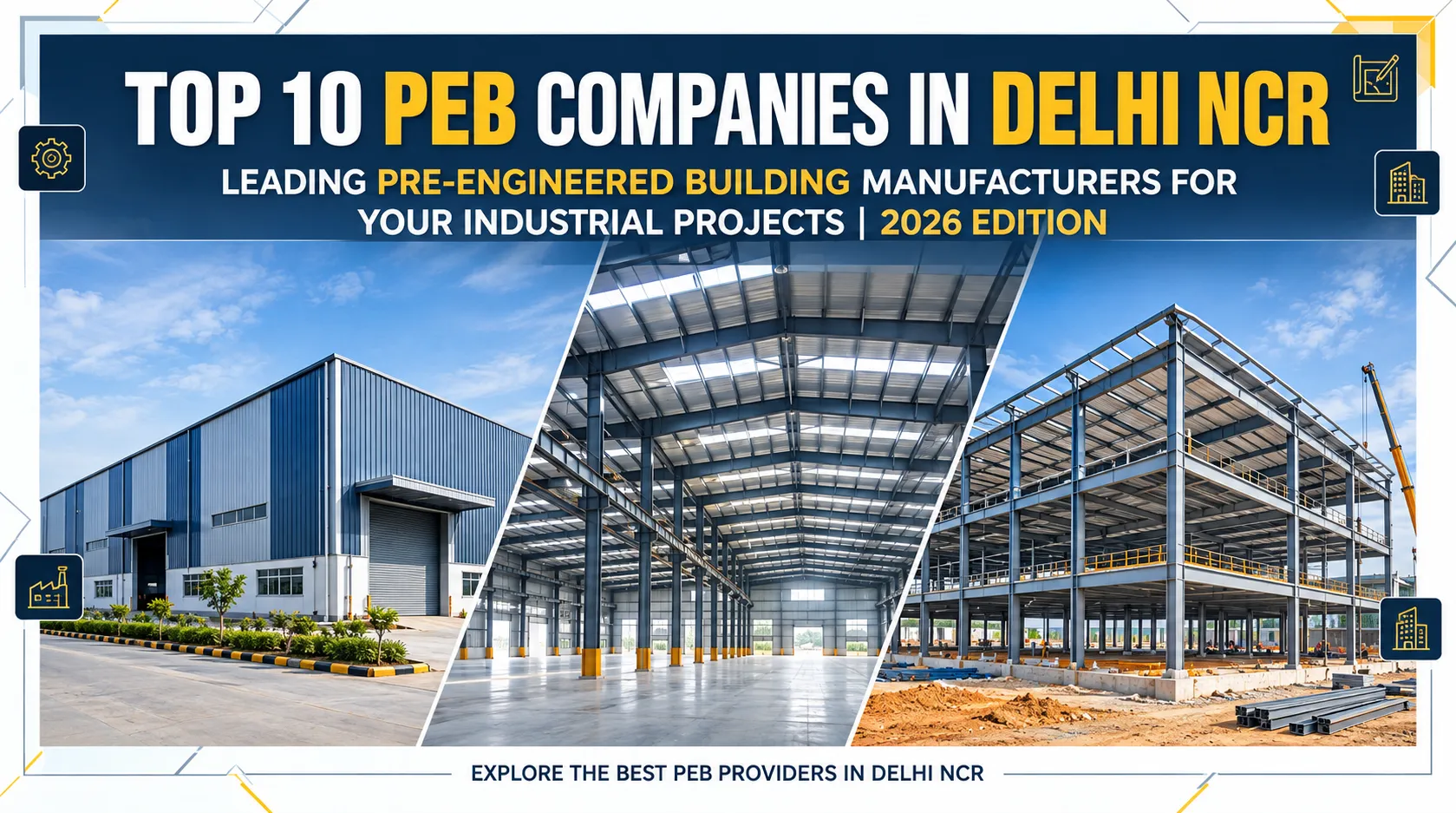 Top 10 PEB Companies in Delhi NCR [Updated List 2026]