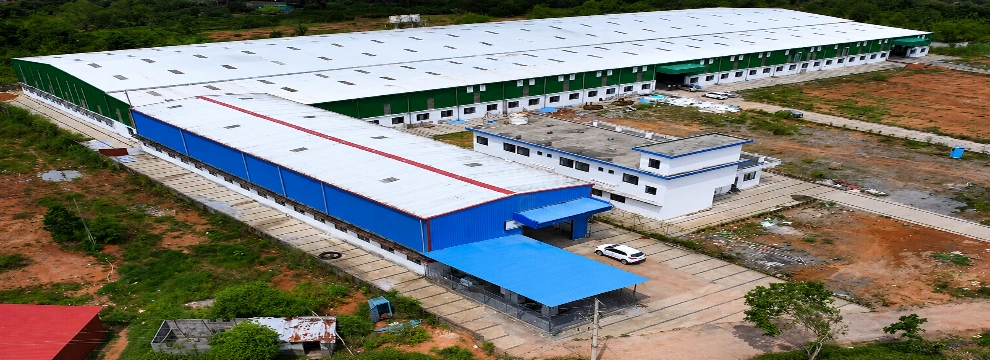 M/S Steel Strong Valves Pvt Ltd heavy industrial steel structure built by KMS Technologies