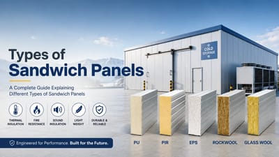 A Complete Guide Explaining Different Types of Sandwich Panels