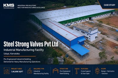 Steel Strong Valves Industrial PEB Manufacturing Facility Case Study