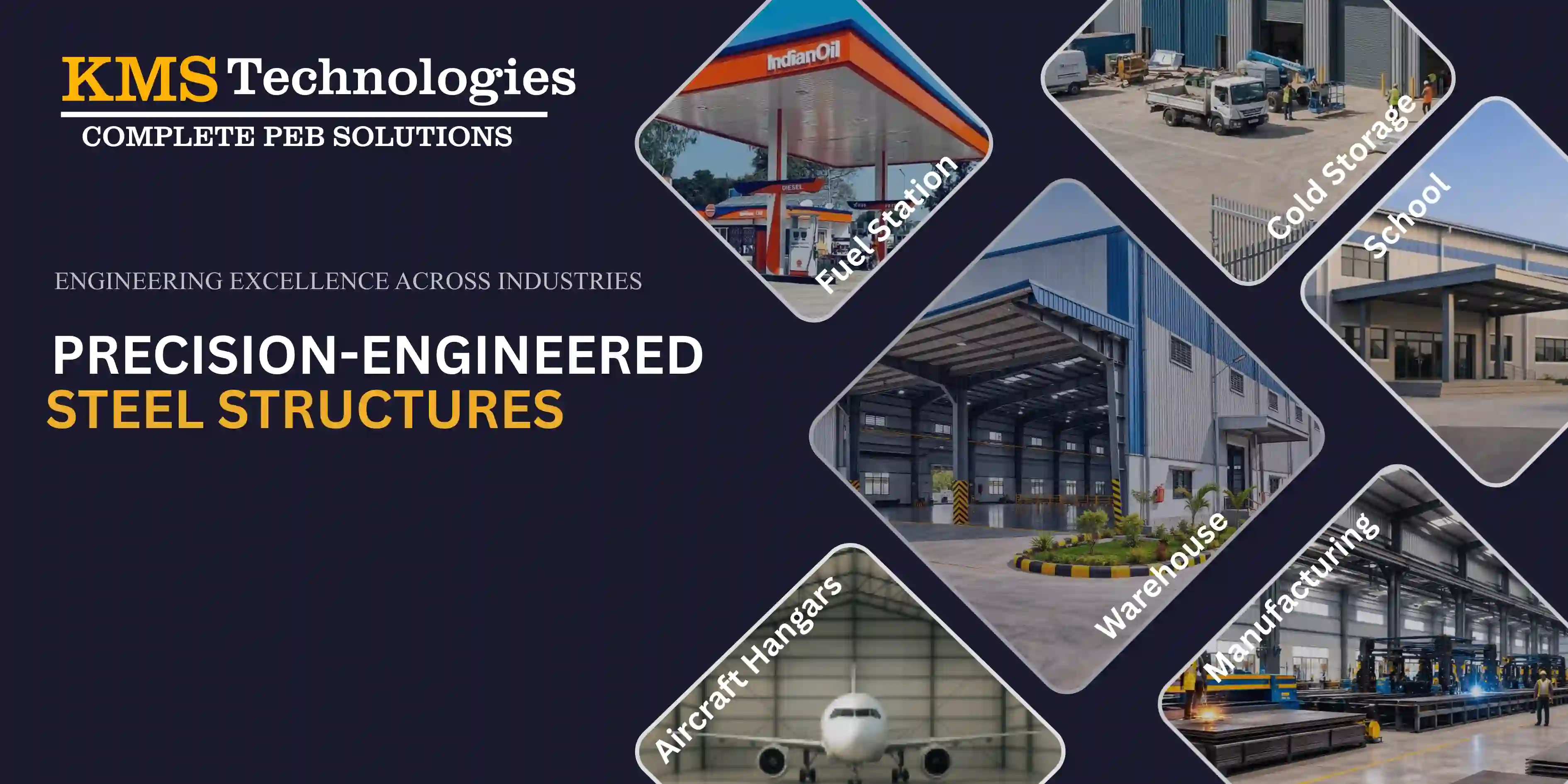 Precision engineered steel structures and PEB solutions in India