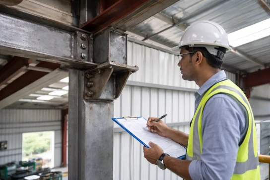 Third-party alteration of steel column in pre-engineered building